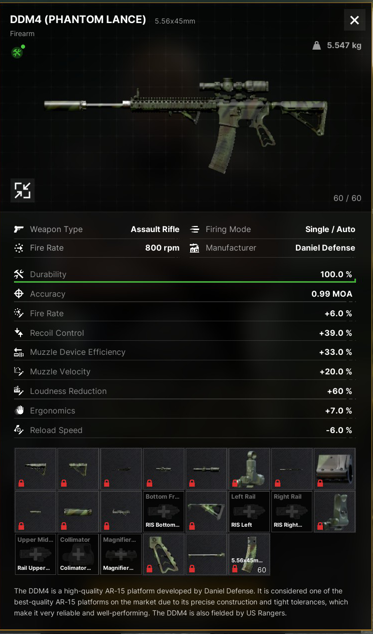 DDM4 Phantom Lance